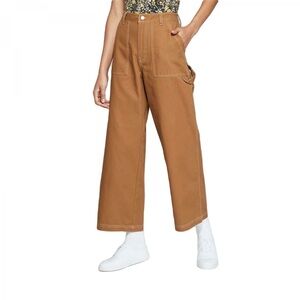 Wild fable size 12 carpenter Tan Wide-Leg Pants
